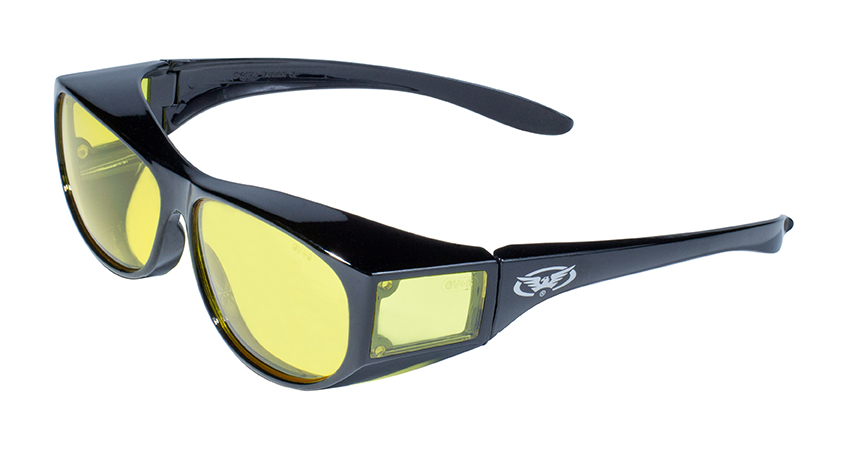 Escort Safety Glasses Over-Prescription Most Prescription Eyewear Driving Mirror Lenses Tortoise Print Camo Frame Global Vision 
