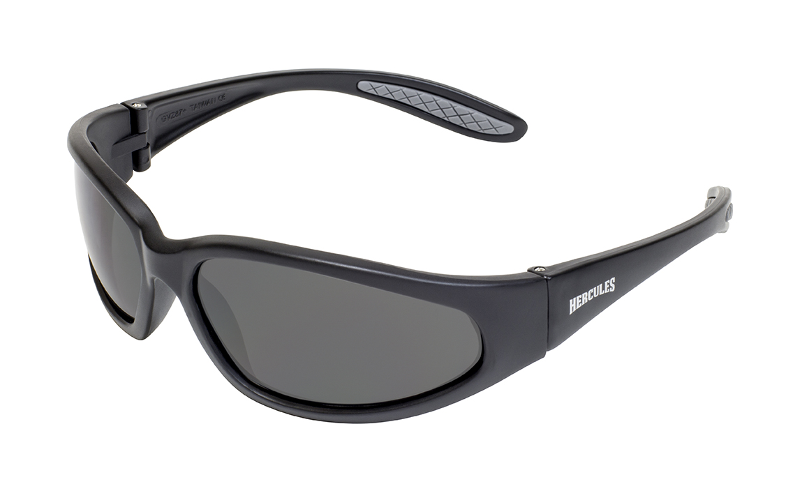 Global Vision Hercules 6 Safety Glasses  Camo Frames Smoke Lens ANSI Z87.1+