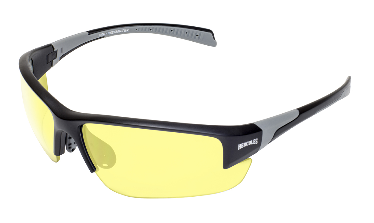 Hercules 24 Transition Photochromic Lens Safety Glasses Sun Clear to Smoke Z87.1 