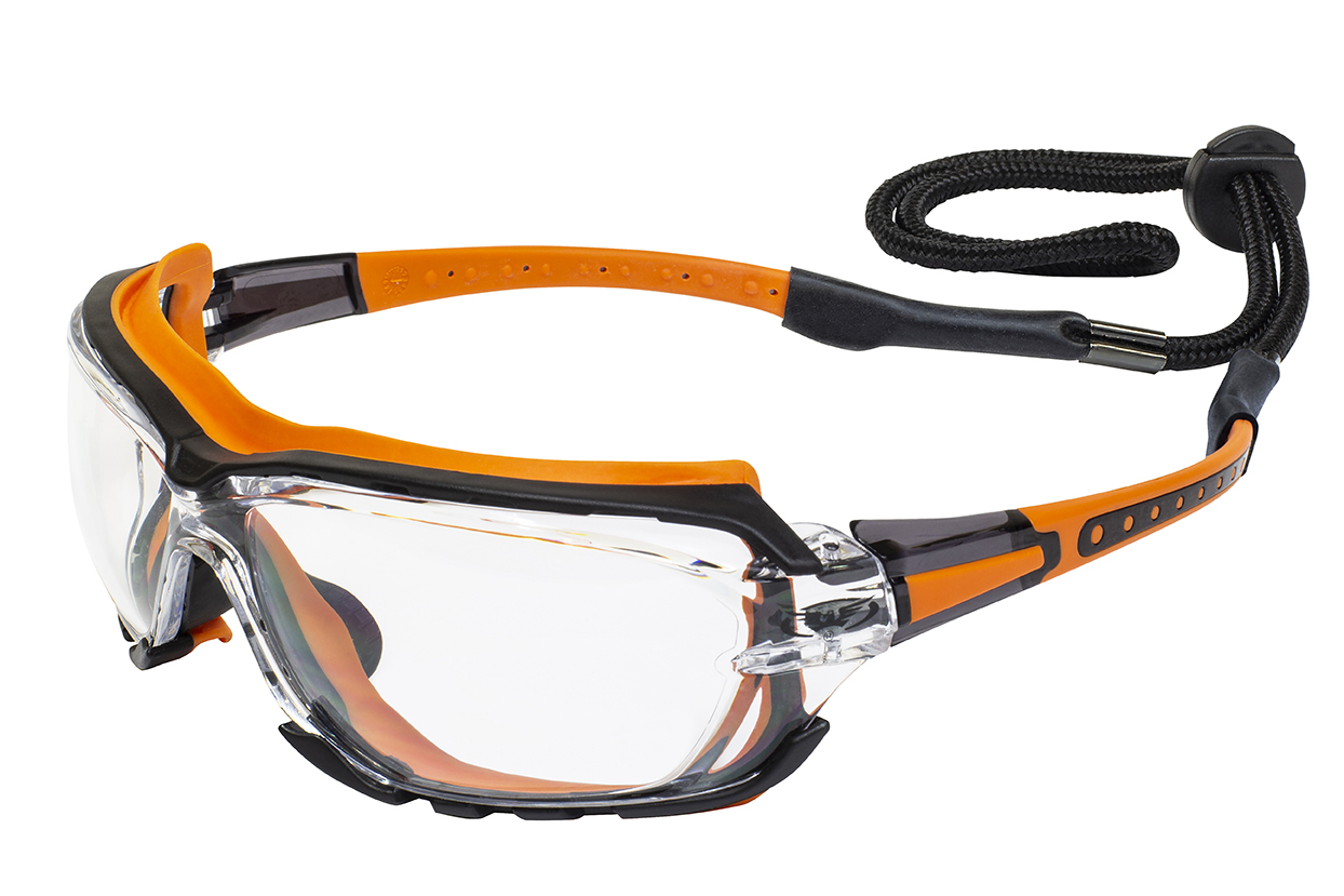 2 Pairs of Global Vision Octane Motorcycle Riding Glasses Grey and Yellow Gaskets Smoke Lenses 