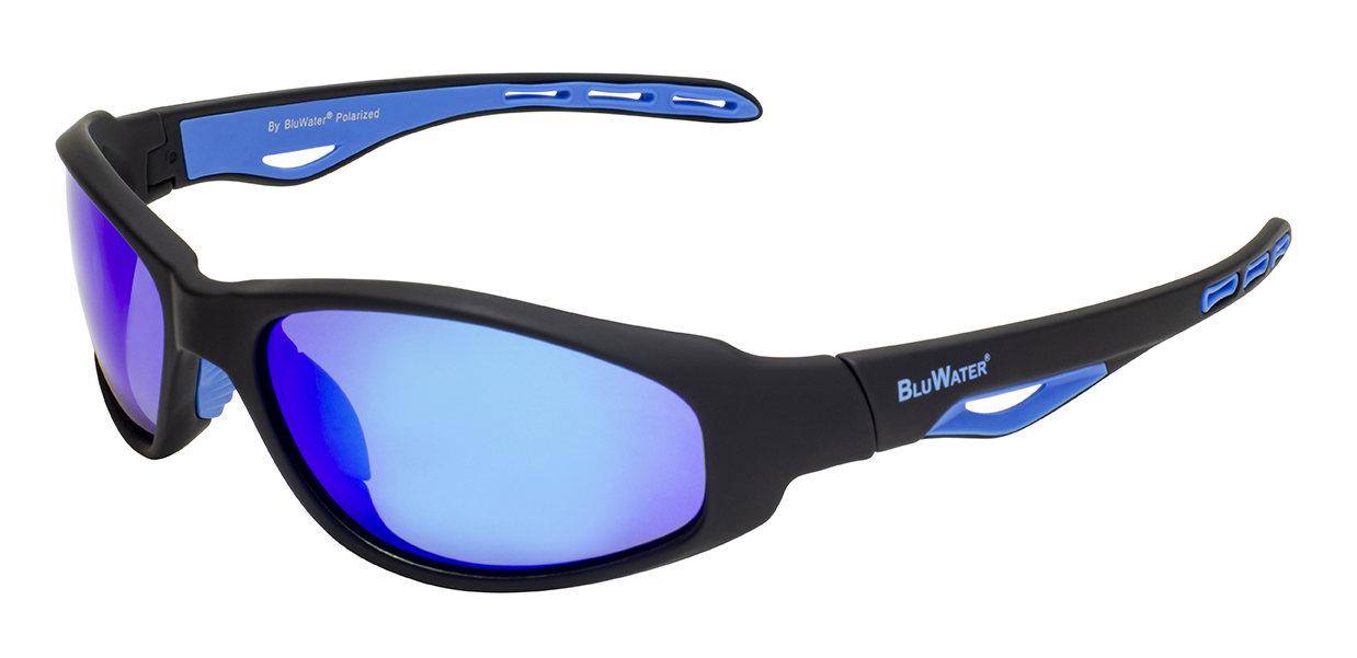 BLUE WATER BUOYANT SUN GLASSES THEY FLOAT GLOBAL VISION SMOKE LENS POLOARIZED 