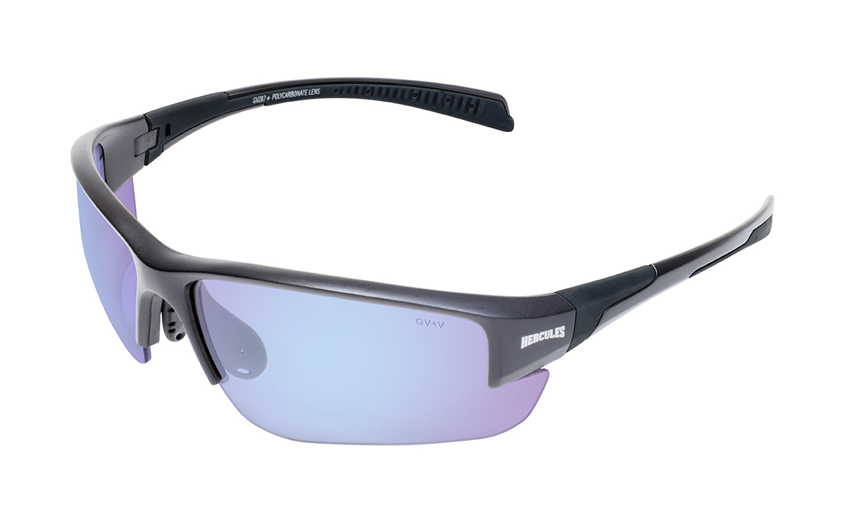 Global Vision Rider Safety Motorcycle Riding Sunglasses Purple Frame Purple Lens Z87.1 