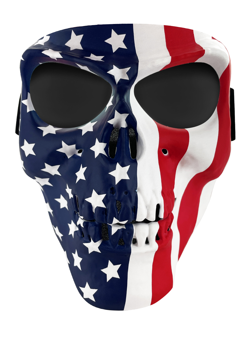 Overblijvend Acquiesce Ontbering Skull Mask Flag SM - Global Vision